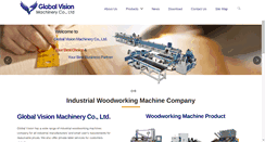 Desktop Screenshot of globalvisionmachinery.com